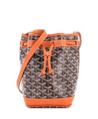  PM Petit Flot Bucket Bag Coated Canvas