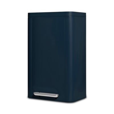 Durable Rectangular Step Trash Can, 45L