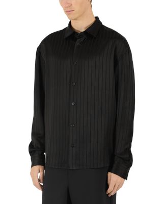 Jordan Tonal Striped Button Up Shirt
