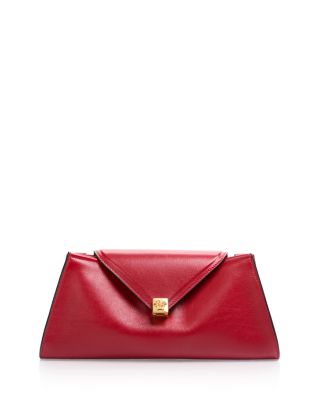 Leather Convertible Envelope Crossbody