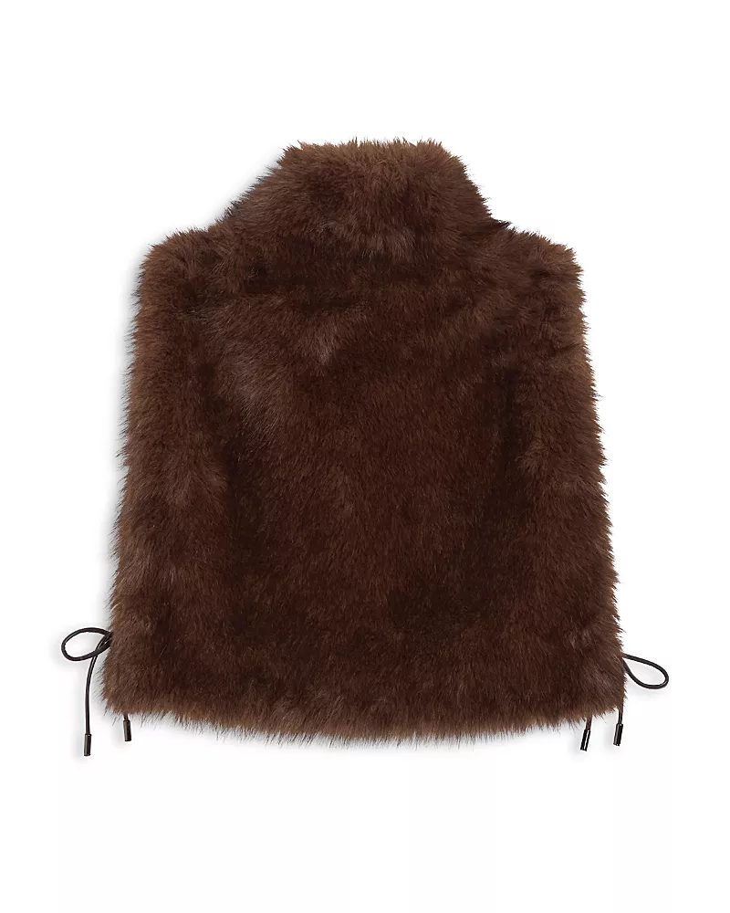 Jocelyn Faux Fur Pullover Vest