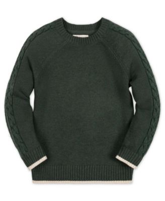 Boys' Organic Raglan Crew Neck Sweater - Little Kid, Big Kid
