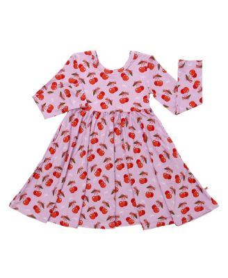  Girls' LS twirl  dress- Little Kid, Big Kid