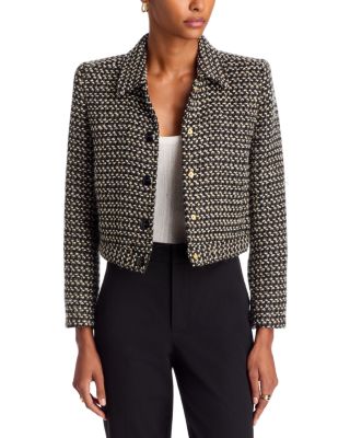 Marla Tweed Cropped Jacket