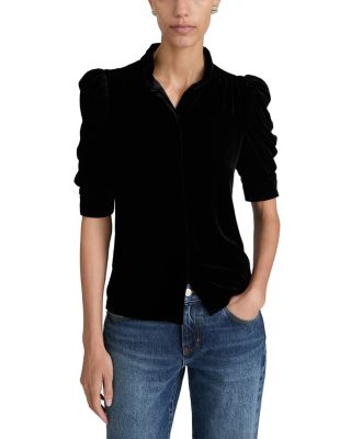 The Velvet Gillian Puff Sleeve Top