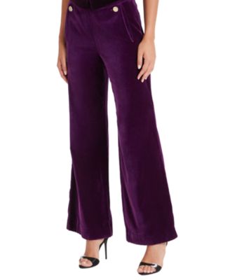  Women's Clove Velvet Waisted Trousers
