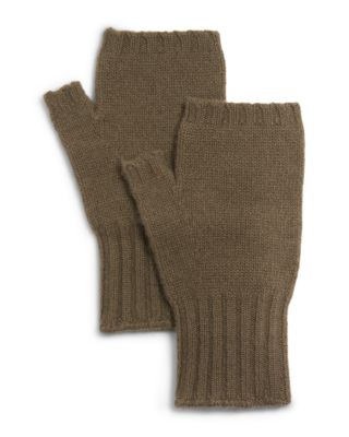 Cashmere Knit Fingerless Mittens