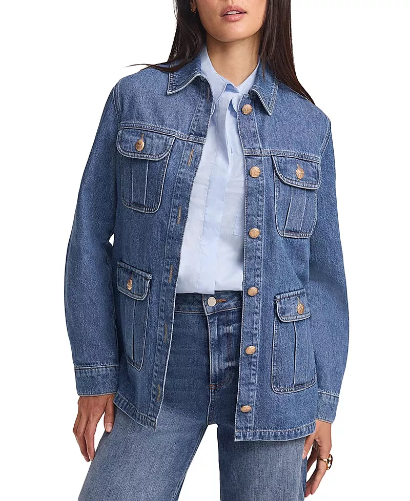 Mint Velvet Women's Denim Shacket