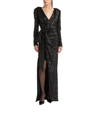  Long Sequinned Dress