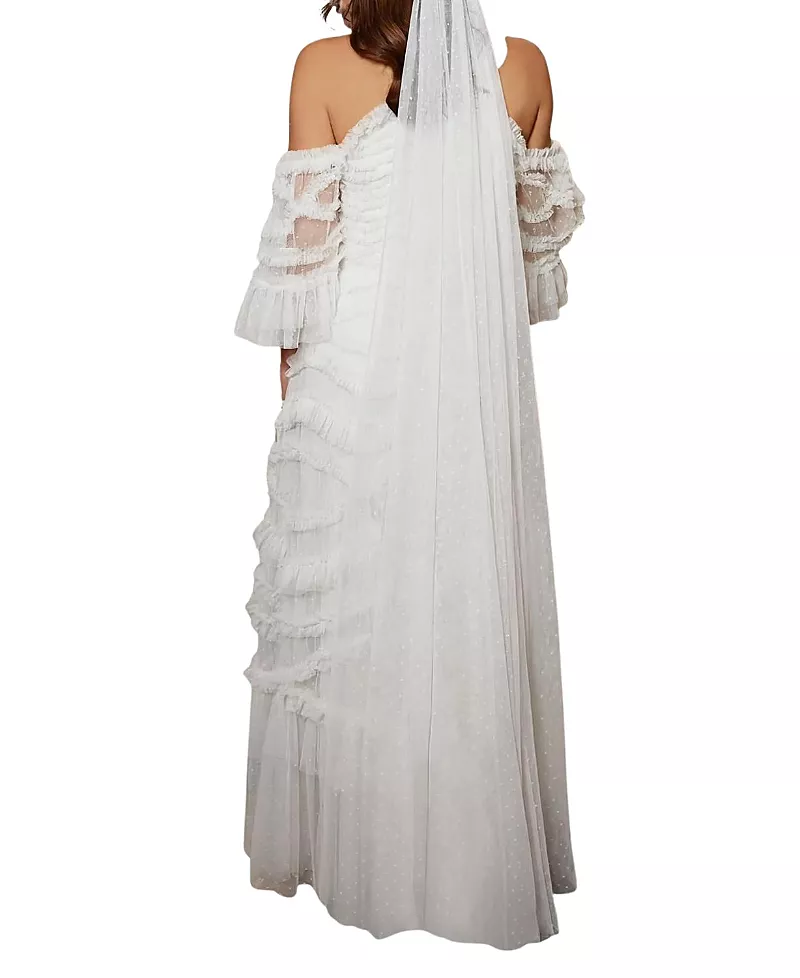 Needle & Thread Kisses Long Veil