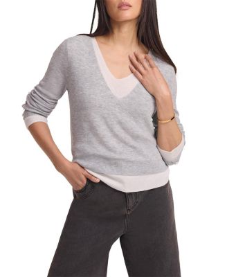 Women's Layered Detail Knit Top