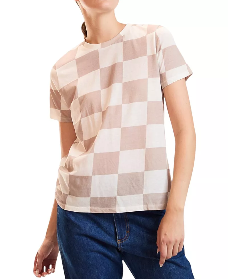 Cynthia Rowley Checkerboard Tee