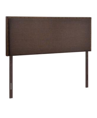  Region Nailhead Upholstered Headboard, Queen