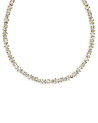 Fate Cubic Zirconia Tennis Necklace, 20"