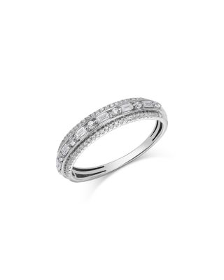Diamond Mixed Cut Ring in 14K Gold, 0.25 tcw