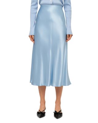 Mia Satin Bias Skirt
