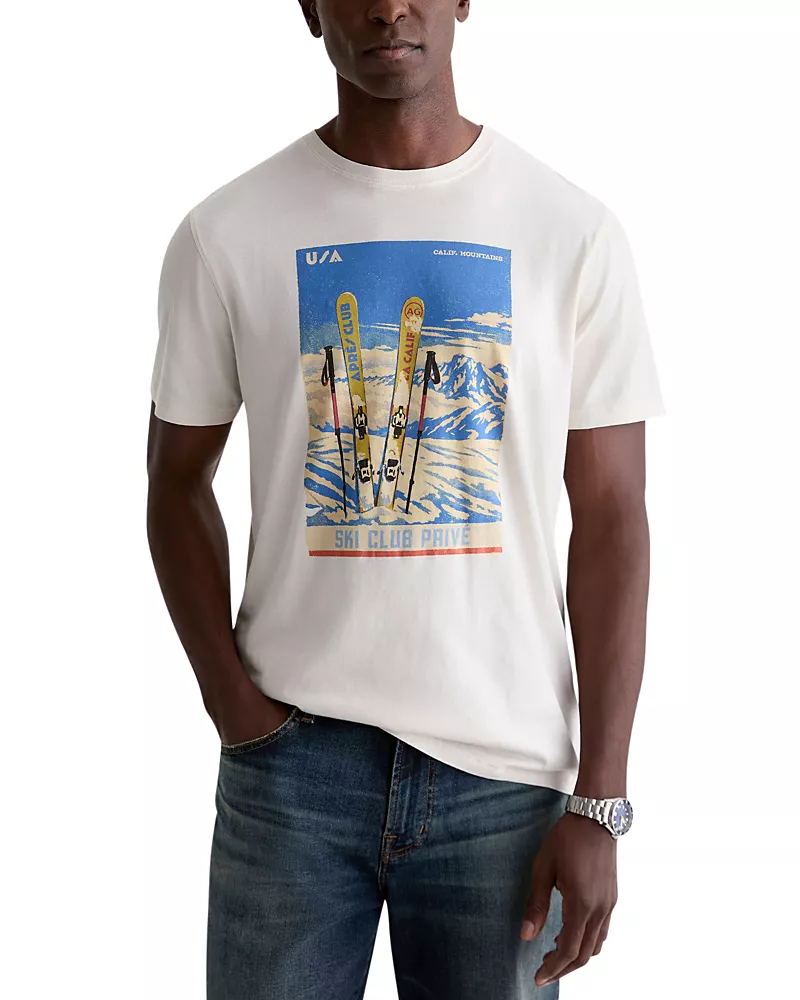 Ag Bryce Graphic Crewneck T-Shirt