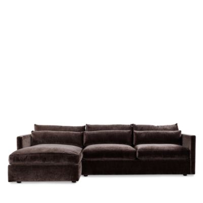 Brea 2-Piece Fabric Sectional - Exclusive