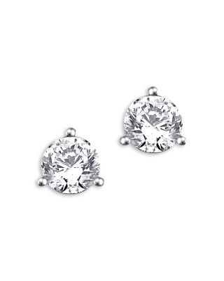 Bloomingdale's Fine Collection Diamond Solitaire Stud Earrings in Platinum, 3.94 tcw