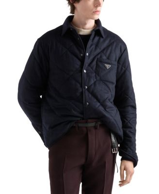 Padded Cashmere Jacket
