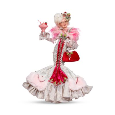 Prissy Mrs Claus Figurine