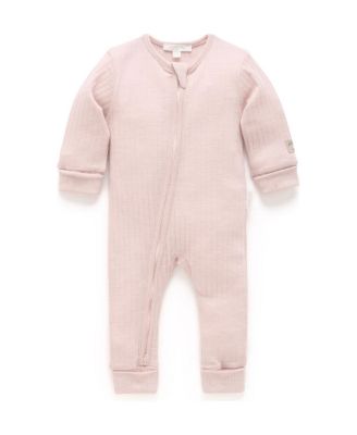Girls' Merino Coverall - Baby