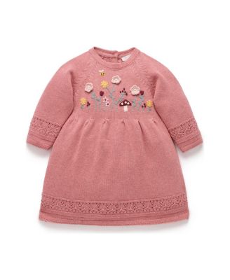 Girls' Cosy Knitted Dress - Baby, Little Kid