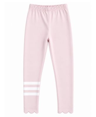 Girls' Striped Scalloped Leggings - Baby, Little Kid, Big Kid
