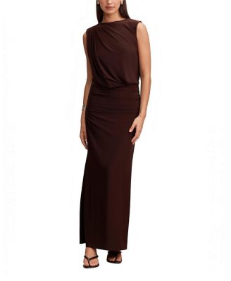  Women's Leni Draped Backless Dress
