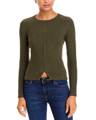 The Rib Splay Cardigan Sweater  