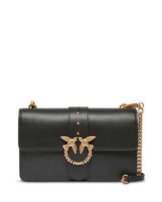 Love One Classic New Buckle Leather Crossbody Bag