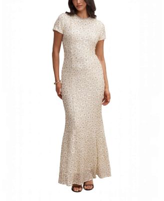  Women's Ines Beaded Sequin Gown