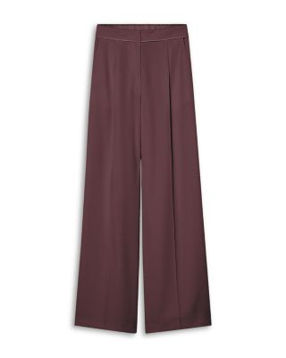forte_forte Grain de Poudre Wide Leg High Rise Pants