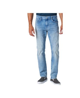  Men's Zach Regular Rise Straight Leg in Lt Foggy Feather Blue Jeans
