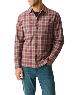 Huntly West Plaid Cotton Button Up Shirt