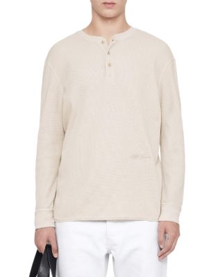 Raine Cotton Long Sleeve Henley