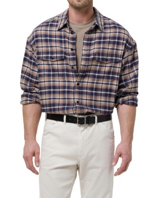Shigoto Cotton Plaid Shirt