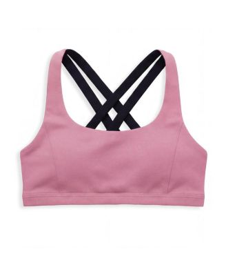 Girls' Petal Double Strap Reversible Sports Bra - Little Kid, Big Kid