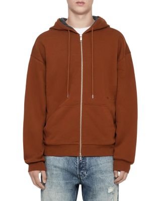 Brax Cotton Oversized Zip Hoodie