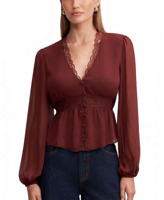 Women's Matilda Lace Detail Blouse