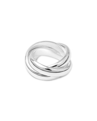 Sofie Sculptural Layered Band Ring 