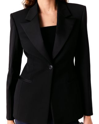 Varly Slim Fit Tuxedo Blazer