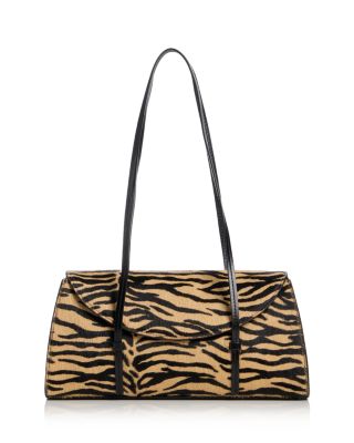 Elena Calf Hair Shoulder Bag