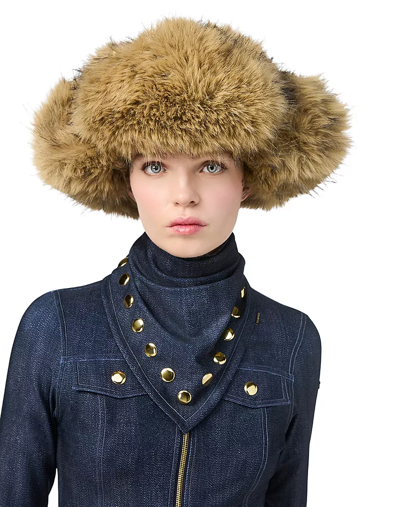 Goldbergh Tetsu Studded Neckwarmer Scarf