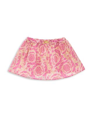 Girls' Delayed Outline Barocco Cotton A-Line Skirt – Baby, Toddler