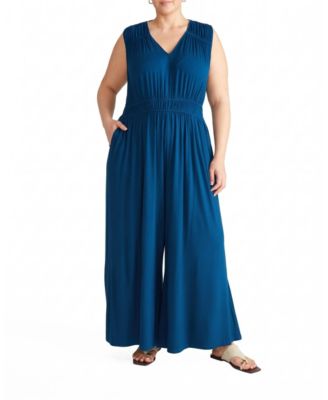 Women's Plus Zoey Liquid Jersey Jumpsuit