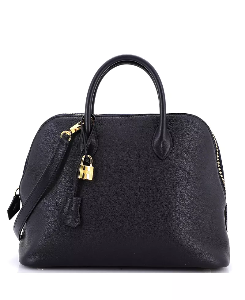 Pre-Owned HERMES 30 Bolide 1923 Bag Novillo