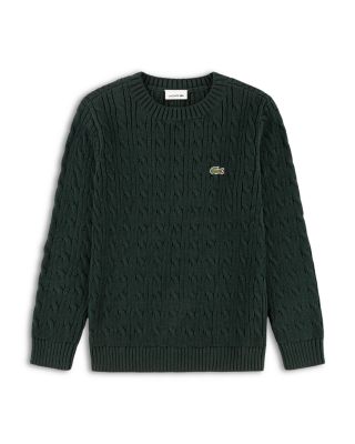 Boys' Cable Knit Crewneck Sweater - Big Kid