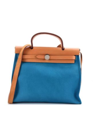 31 Herbag Zip Leather and Toile