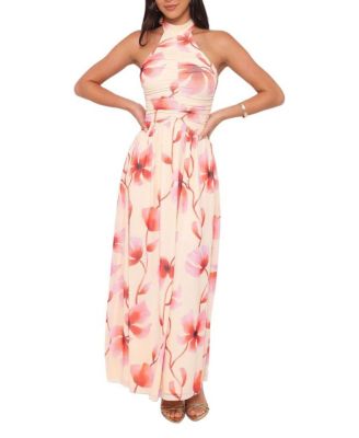  Kaira Halterneck Maxi Dress